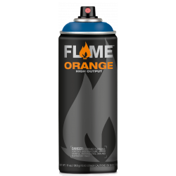 Flame Orange acrylic spray paint - Molotow - 520, Cream Blue Dark, 400 ml