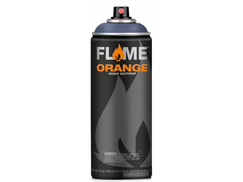 Flame Orange acrylic spray paint - Molotow - 523, Sapphire Blue Dark, 400 ml