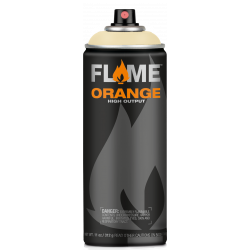 Farba akrylowa w sprayu Flame Orange - Molotow - 702, Ivory Light, 400 ml