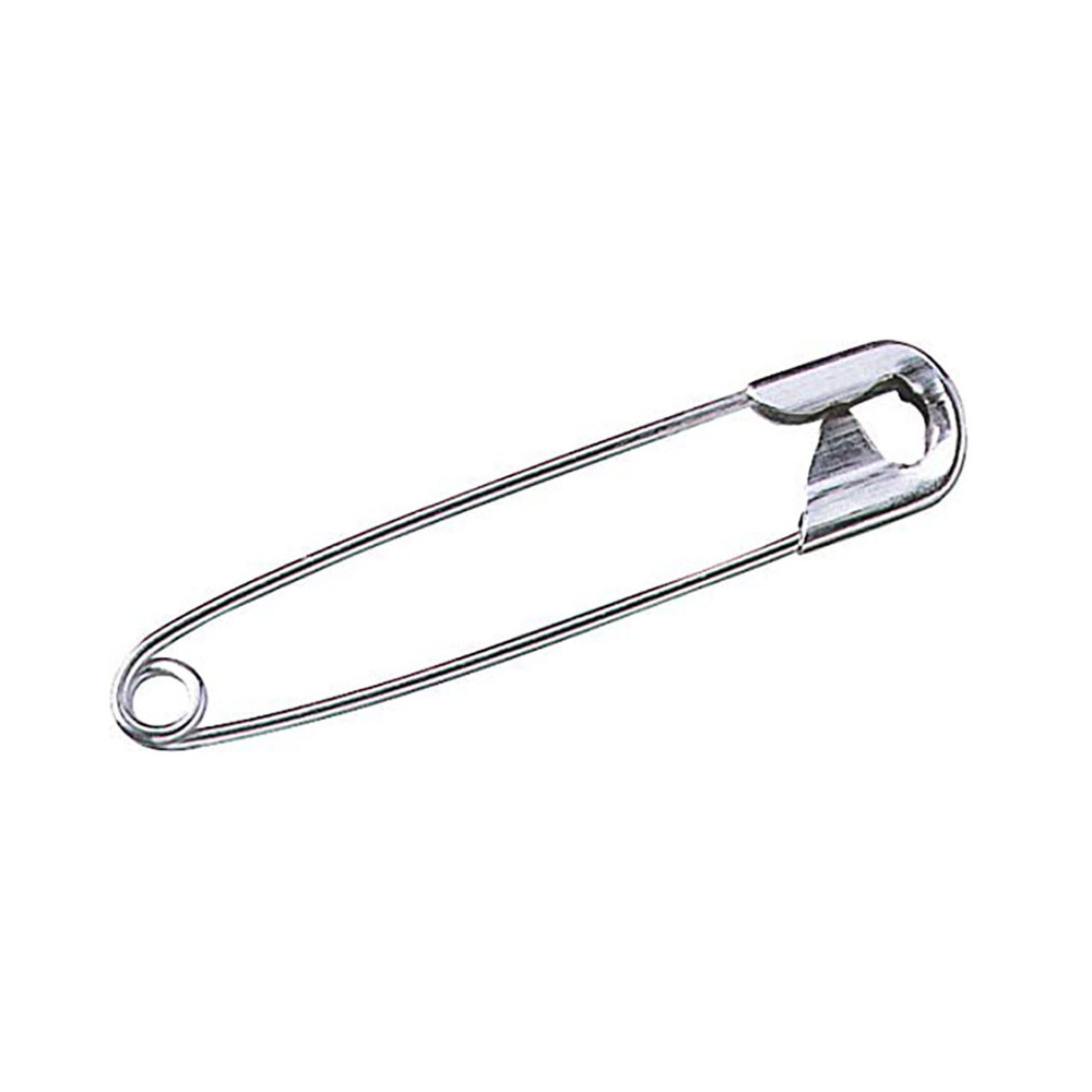 Safety pins - Knorr Prandell - silver, 28 mm, 25 pcs.