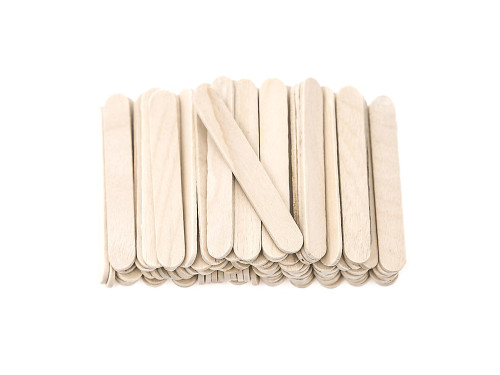 Wooden mini creative sticks - DpCraft - 6,5 x 1 cm, 100 pcs.