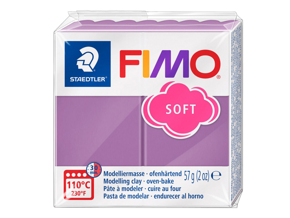 Masa termoutwardzalna Fimo Soft - Staedtler - jagodowa, 57 g