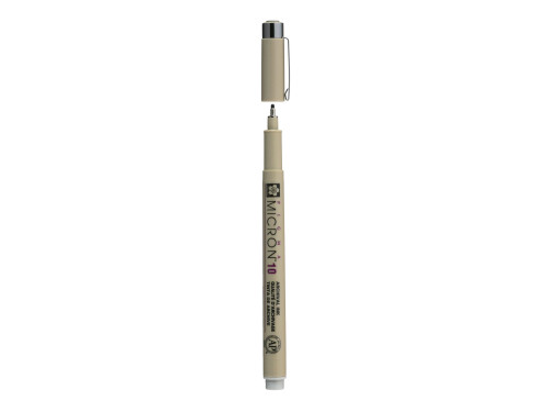 Pigma Micron Fineliner 10 - Sakura - Light Cool Gray, 0,60 mm