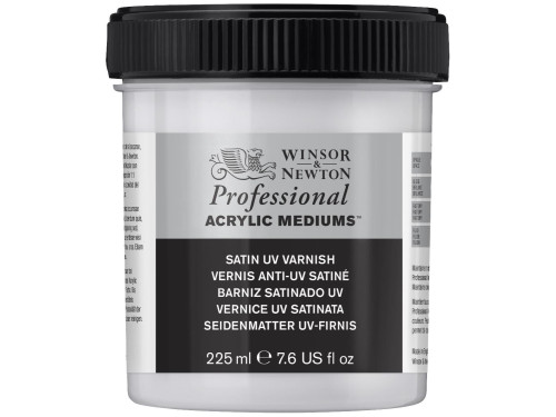 Varnish Satin UV for acrylics Professional - Winsor & Newton - 225 ml