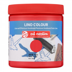 Farba do linorytu Lino Colour - Talens Art Creation - Red, 250 ml