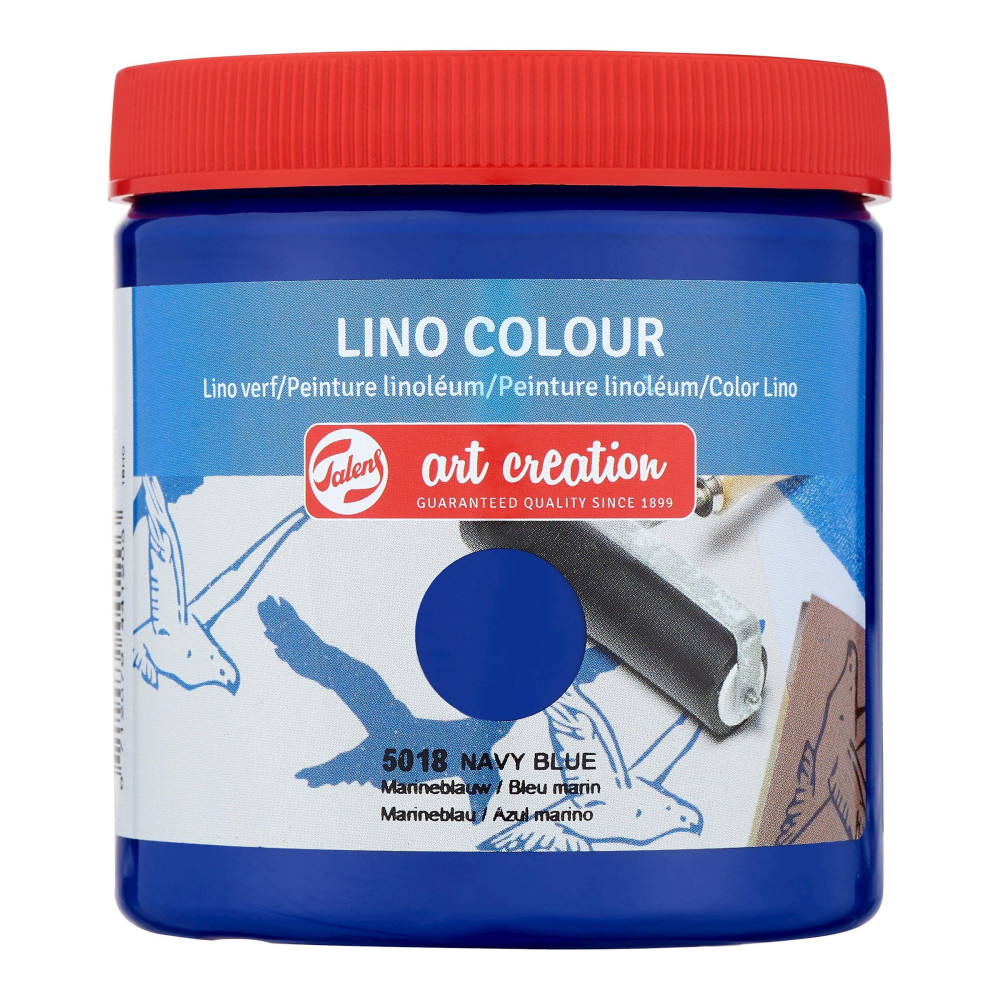 Lino Colour paint - Talens Art Creations - Navy Blue, 250 ml