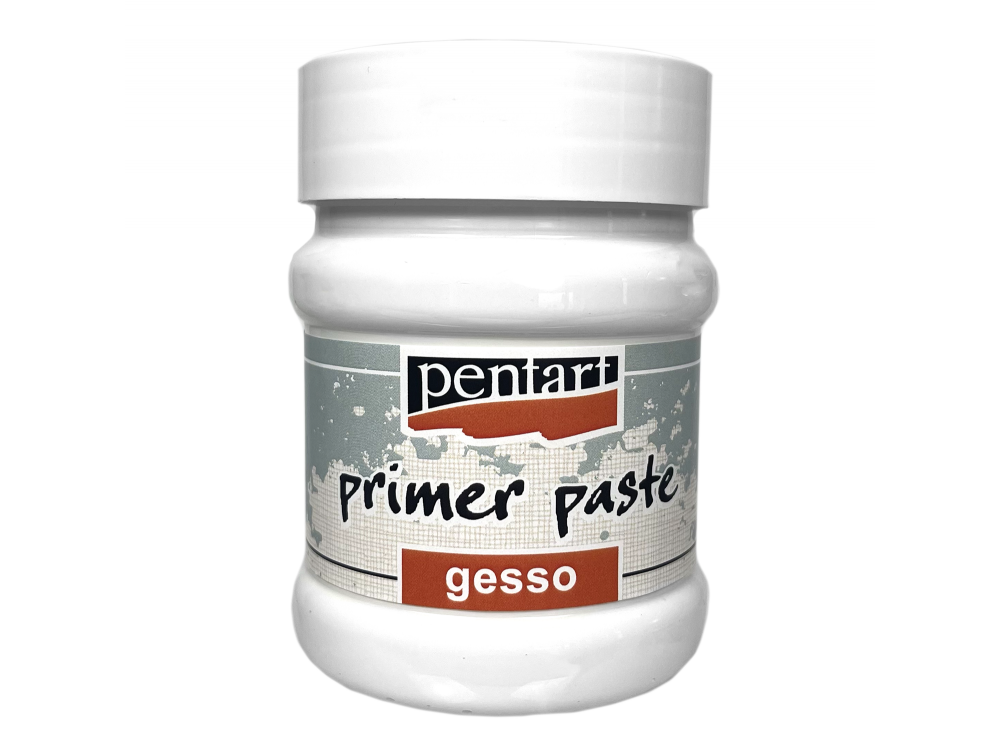 Primer Paste Gesso - Pentart - white, 230 ml