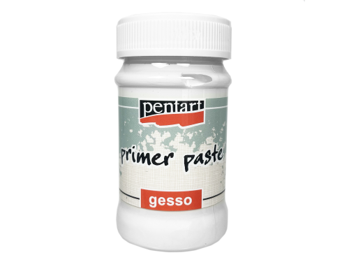 Grunt, podkład Primer Paste Gesso - Pentart - biały, 100 ml