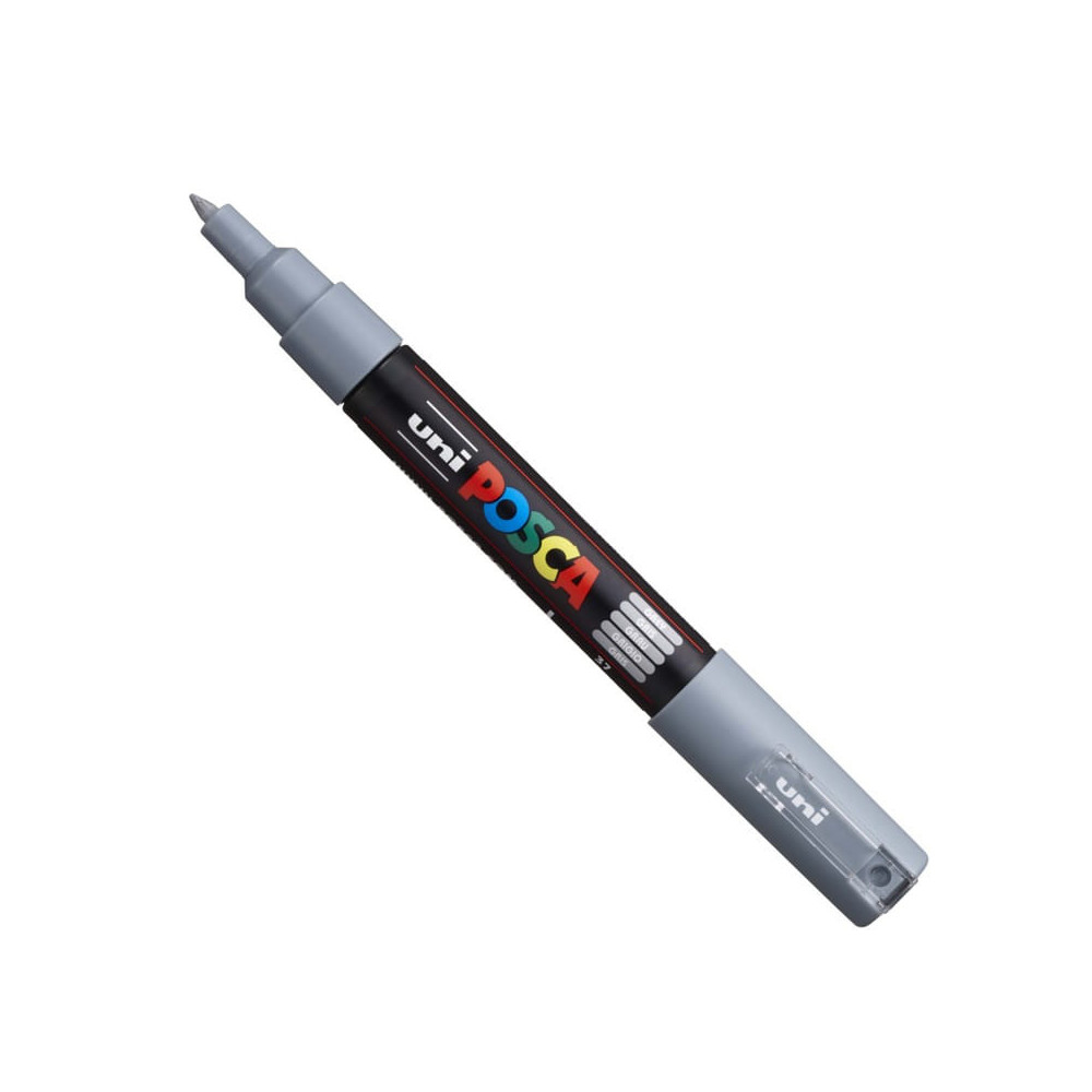 Marker Posca PC-1M - Uni - szary, grey
