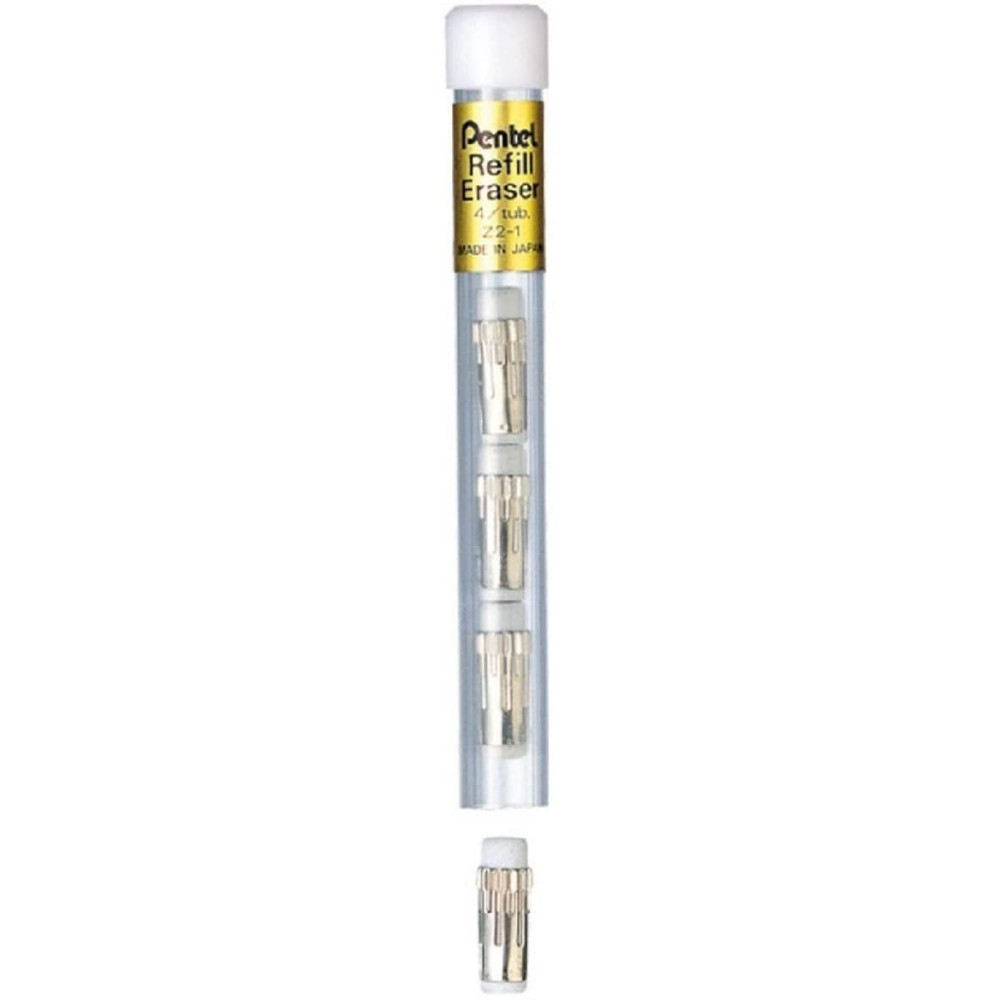 Gumki wymienne do ołówków automatycznych - Pentel - 4 szt.