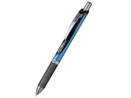 Rollerball pen EnerGel, needle tip - Pentel - black, 0,5 mm
