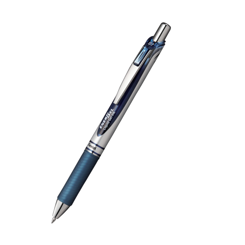 Ballpoint pen EnerGel - Pentel - navy blue, 0,7 mm