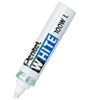 Pentel 100WS White Fine Point Permanent Marker