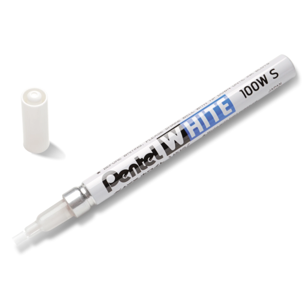 Marker olejowy 100WS - Pentel - biały, 1,97 mm