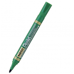 Permanent marker N850 - Pentel - green, 4,5 mm