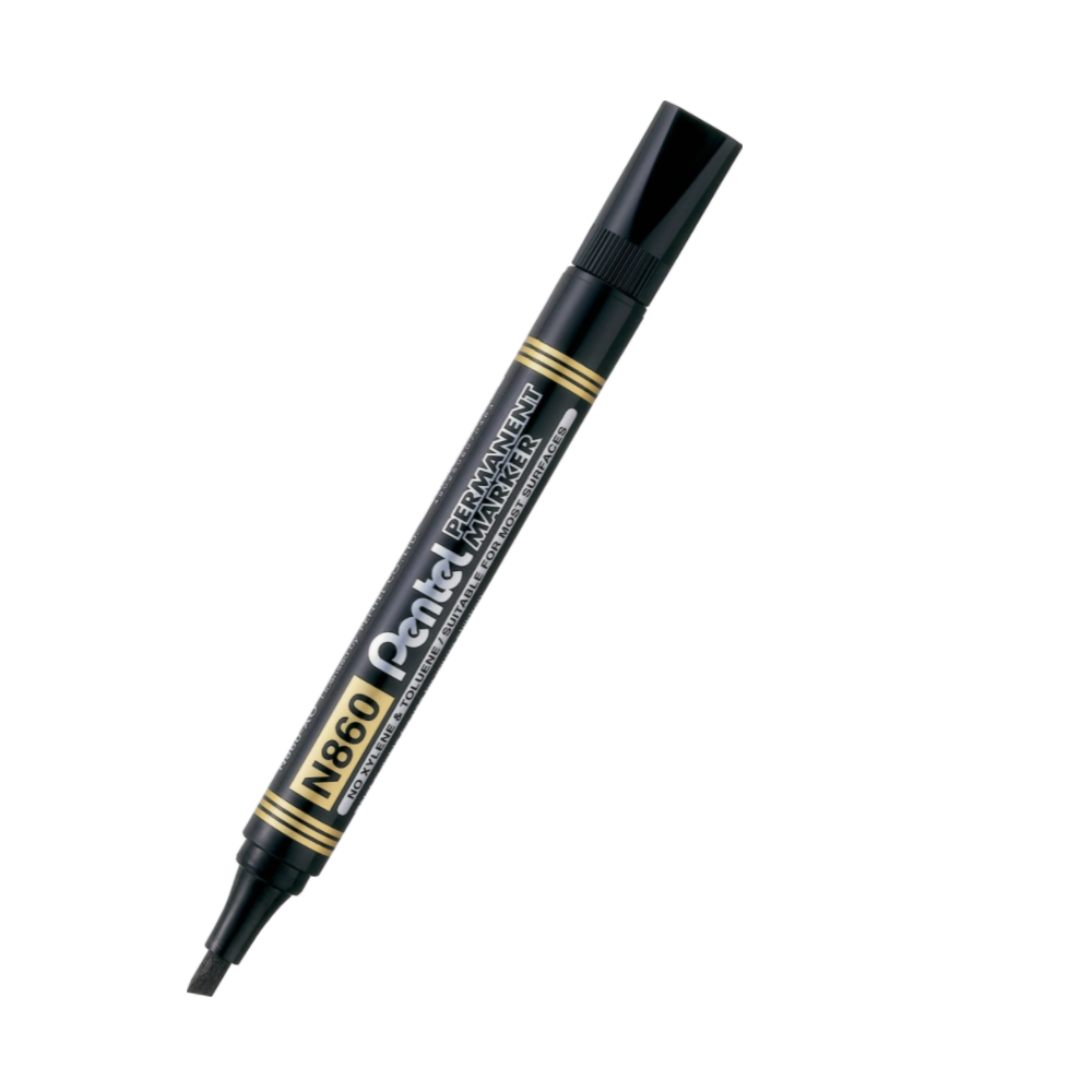Permanent marker N860 - Pentel - black, 4,5 mm