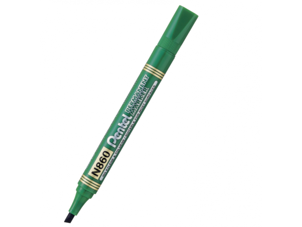 Permanent marker N860 - Pentel - green, 4,5 mm