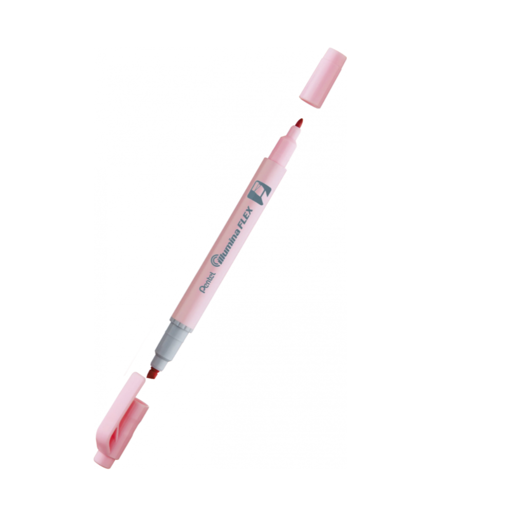Illumina Flex double-sided highlighter - Pentel - pink