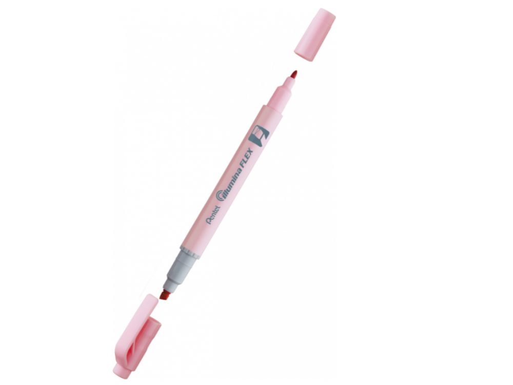 Illumina Flex double-sided highlighter - Pentel - pink