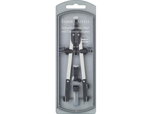Quick Set Ultra compass with adapter - Faber-Castell