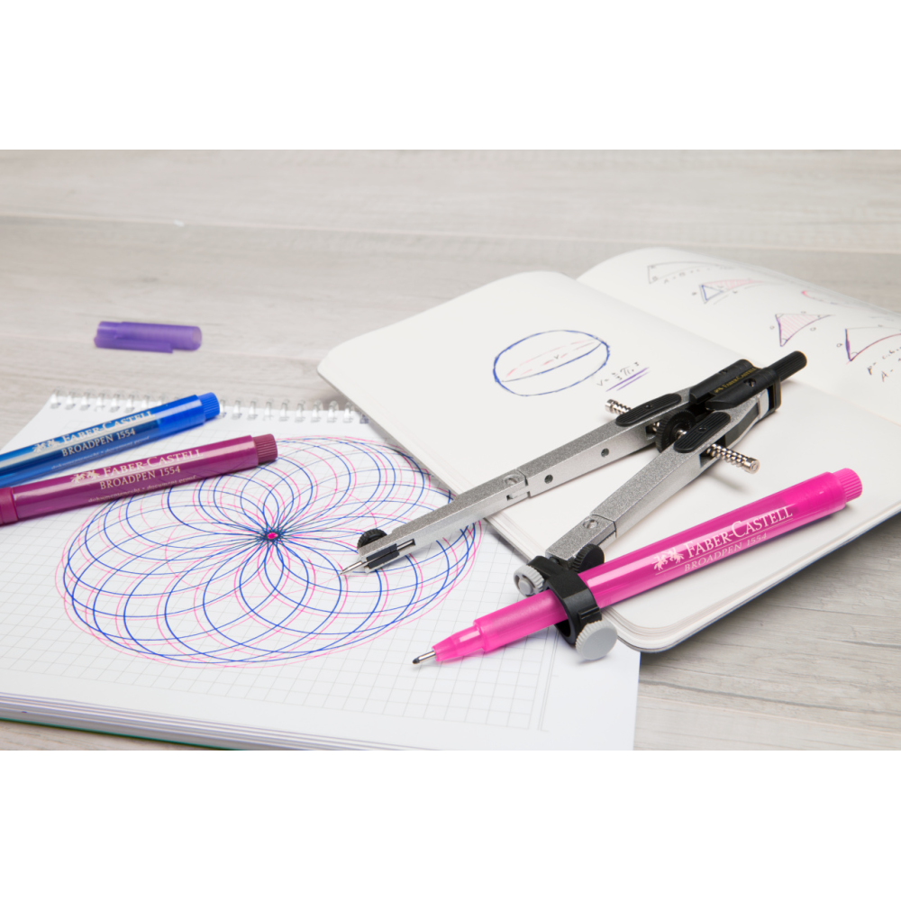 Quick Set Ultra compass with adapter - Faber-Castell
