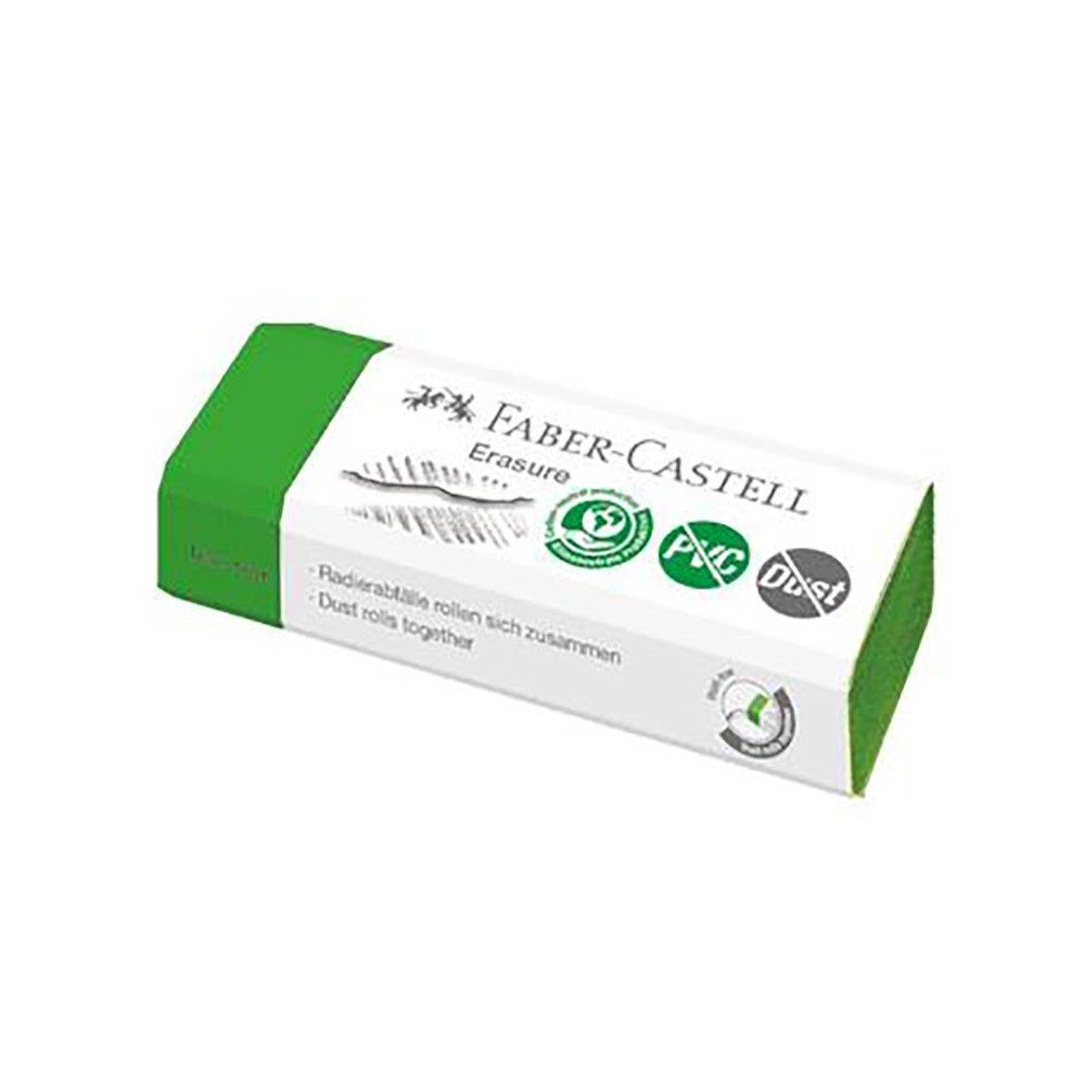 Dust Free Eco eraser - Faber-Castell - green