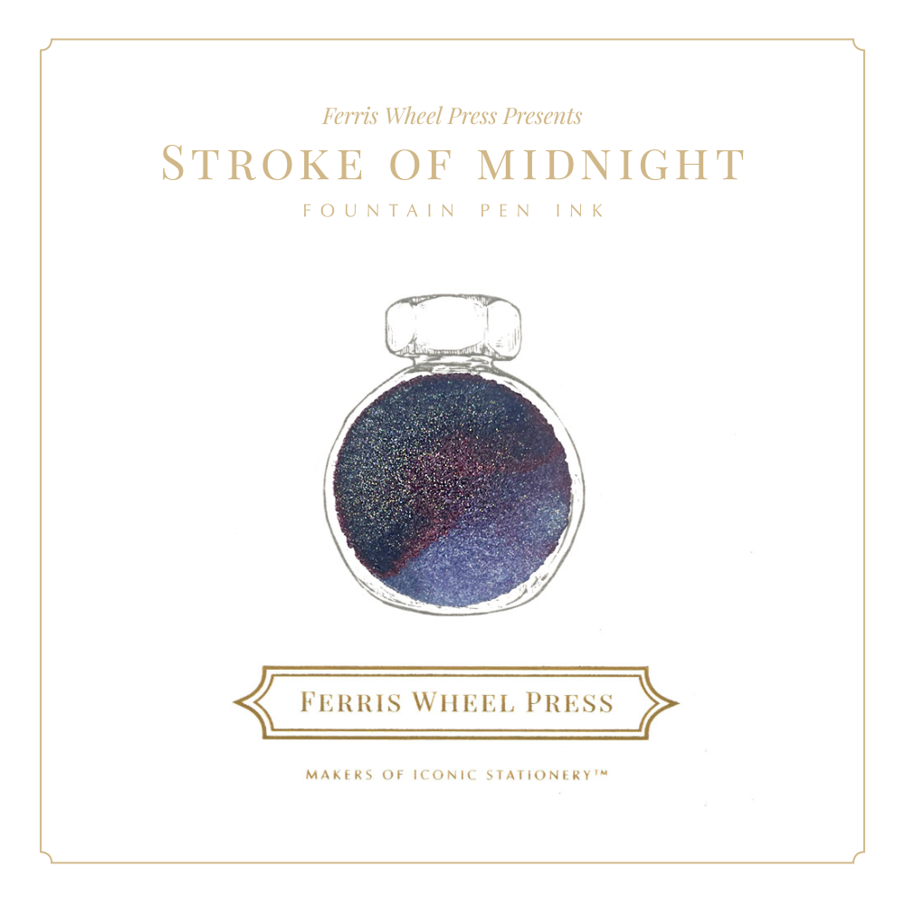 Atrament - Ferris Wheel Press - Stroke of Midnight, 38 ml