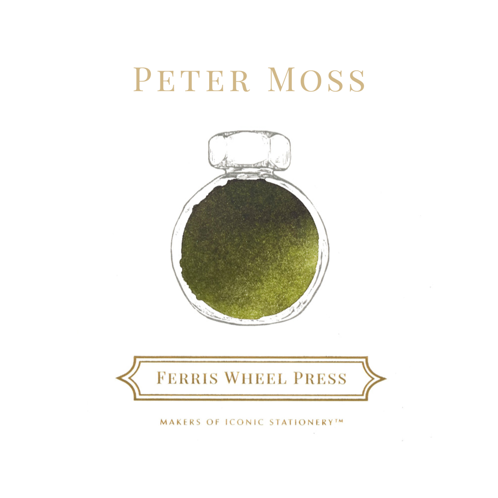 Calligraphy ink - Ferris Wheel Press - Peter Moss, 38 ml
