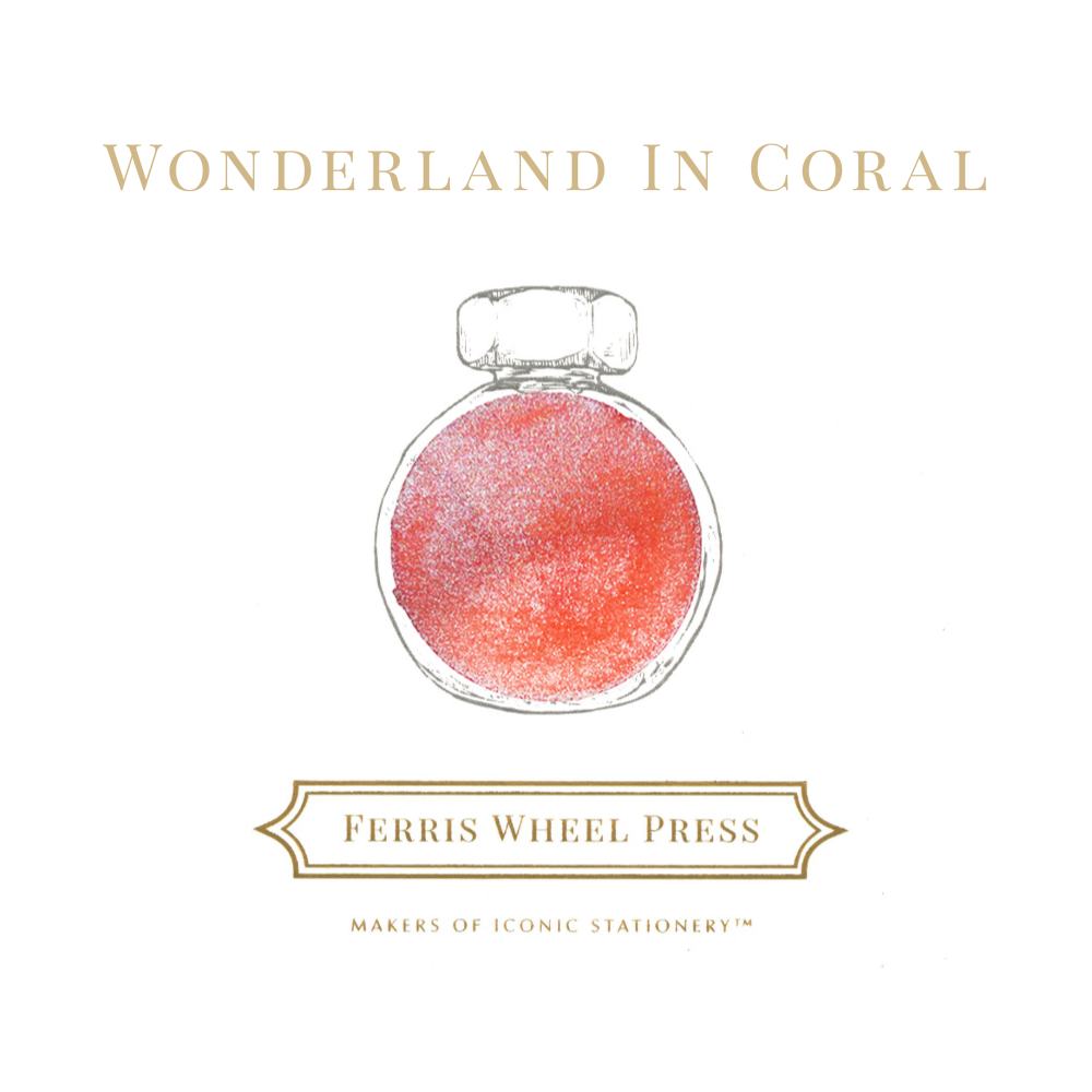 Atrament - Ferris Wheel Press - Wonderland in Coral, 38 ml