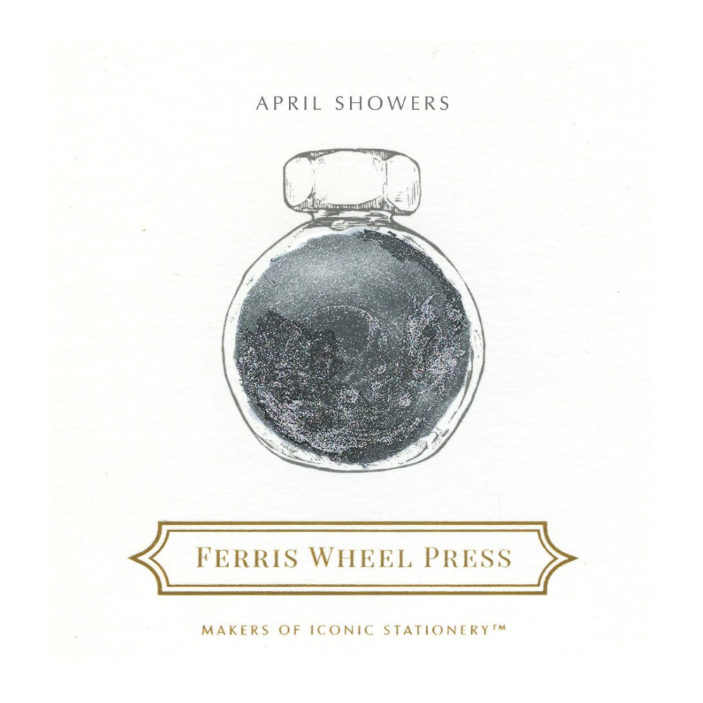Calligraphy ink - Ferris Wheel Press - April Showers, 38 ml