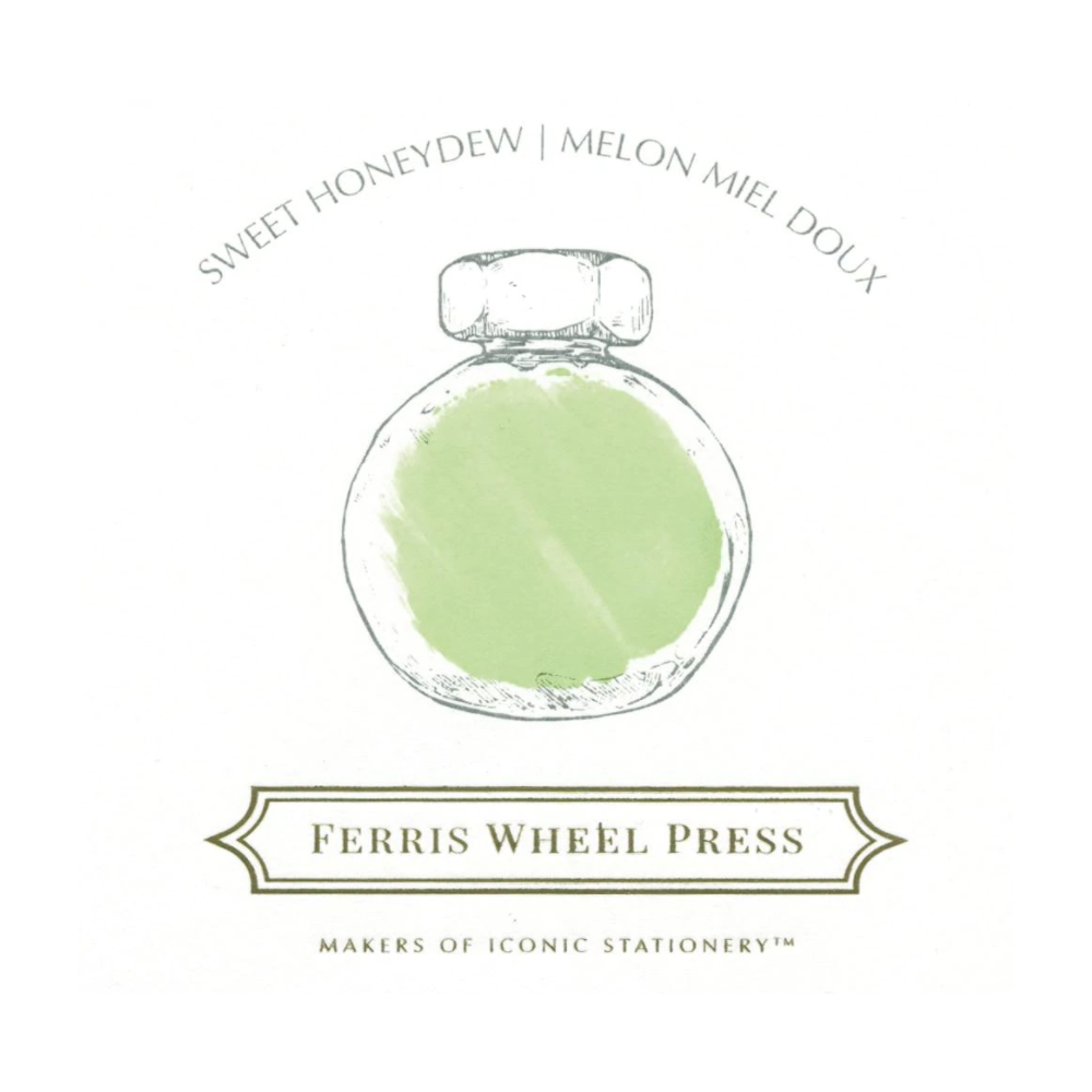 Calligraphy ink - Ferris Wheel Press - Sweet Honeydew, 38 ml