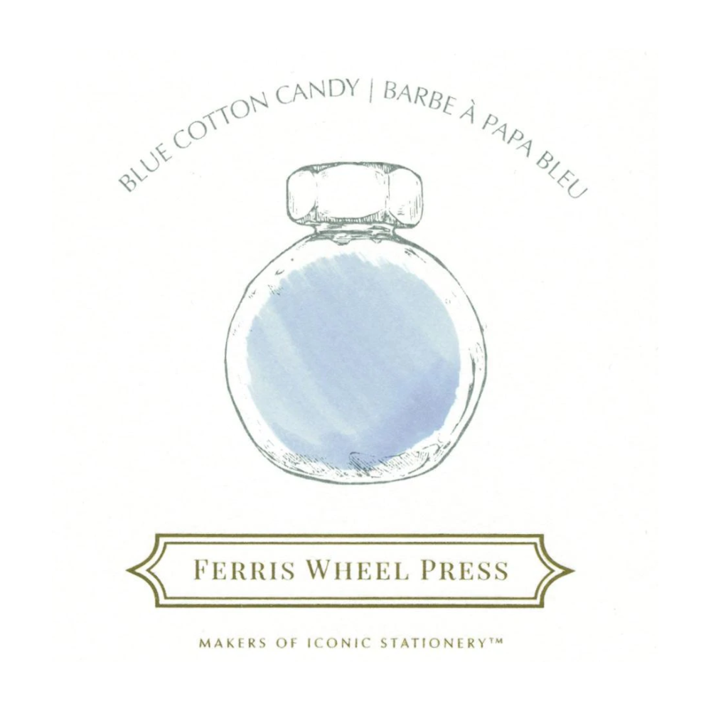 Calligraphy ink - Ferris Wheel Press - Blue Cotton Candy, 38 ml