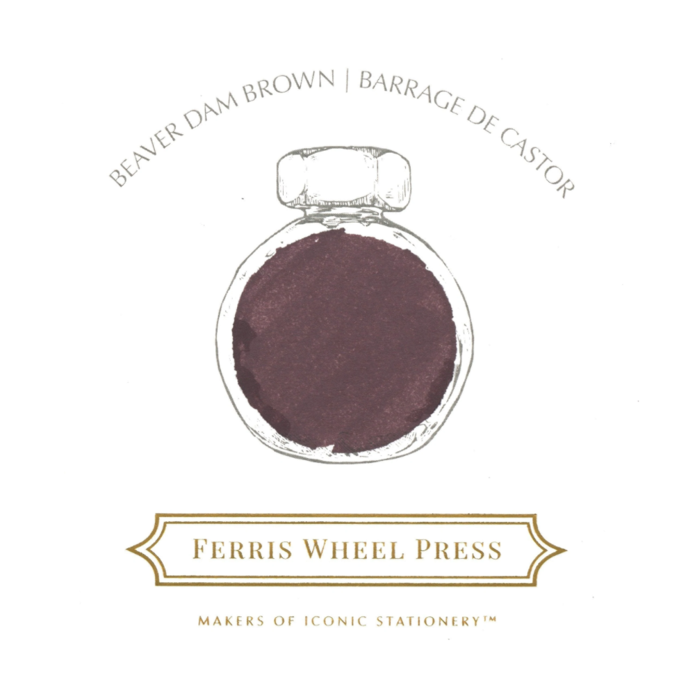 Atrament - Ferris Wheel Press - Beaver Dam Brown, 38 ml