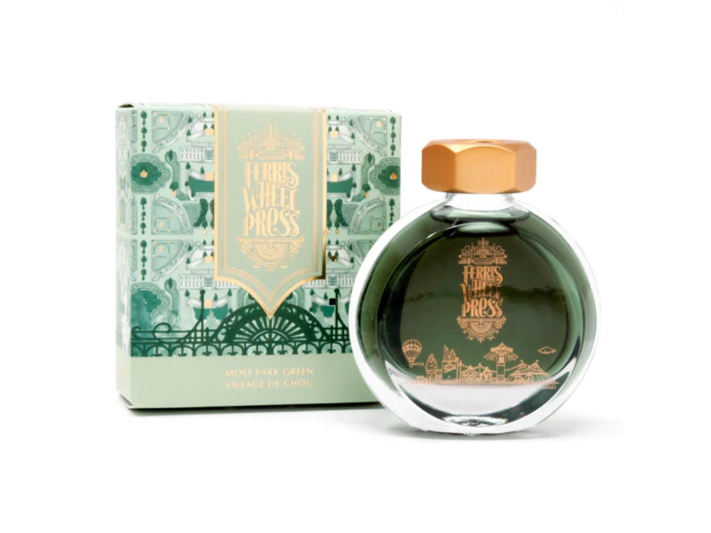 Calligraphy ink - Ferris Wheel Press - Moss Park Green, 38 ml