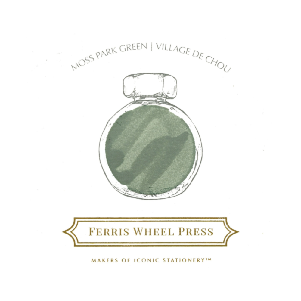 Atrament - Ferris Wheel Press - Moss Park Green, 38 ml