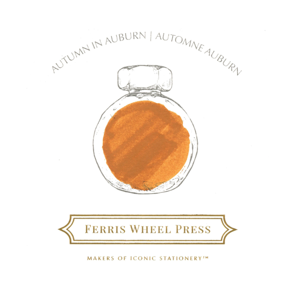 Calligraphy ink - Ferris Wheel Press - Autumn in Auburn, 38 ml