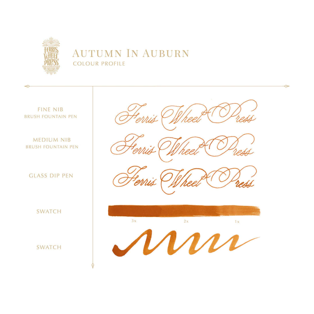 Atrament - Ferris Wheel Press - Autumn in Auburn, 38 ml