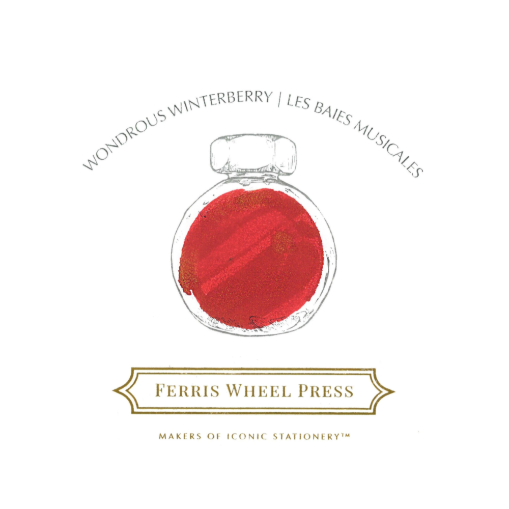 Calligraphy ink - Ferris Wheel Press - Wondrous Winterberry, 38 ml