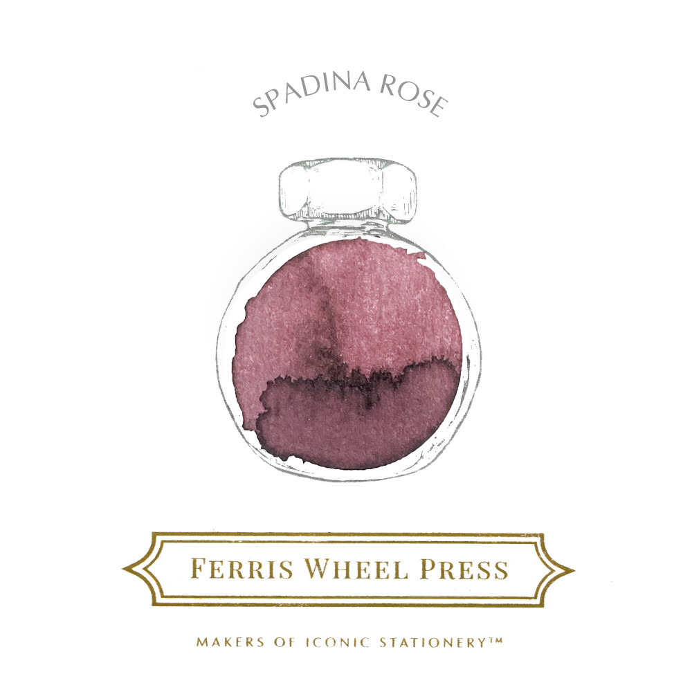 Atrament - Ferris Wheel Press - Spadina Rose, 38 ml