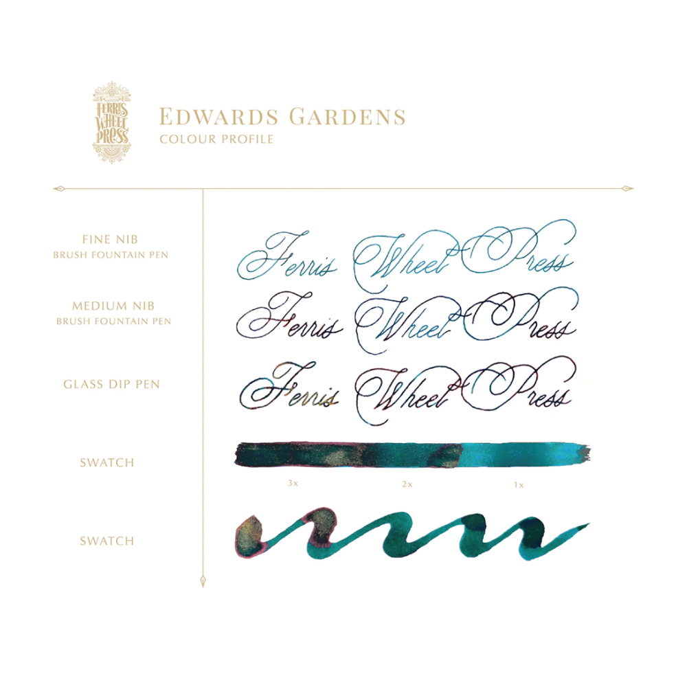 Ink Charger Set - Ferris Wheel Press - The Twilight Garden Collection, 3 x 5 ml