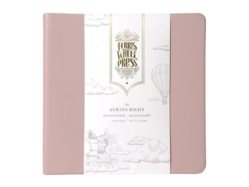 The Always Right Fether Notebook - Ferris Wheel Press - Lady Rose, 18,5 x 18,5 cm
