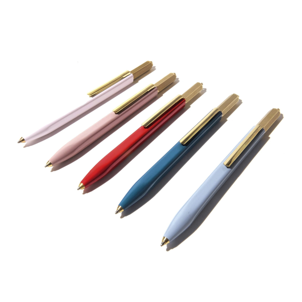 The Scribe Ballpoint Pen - Ferris Wheel Press - Forget Me Not