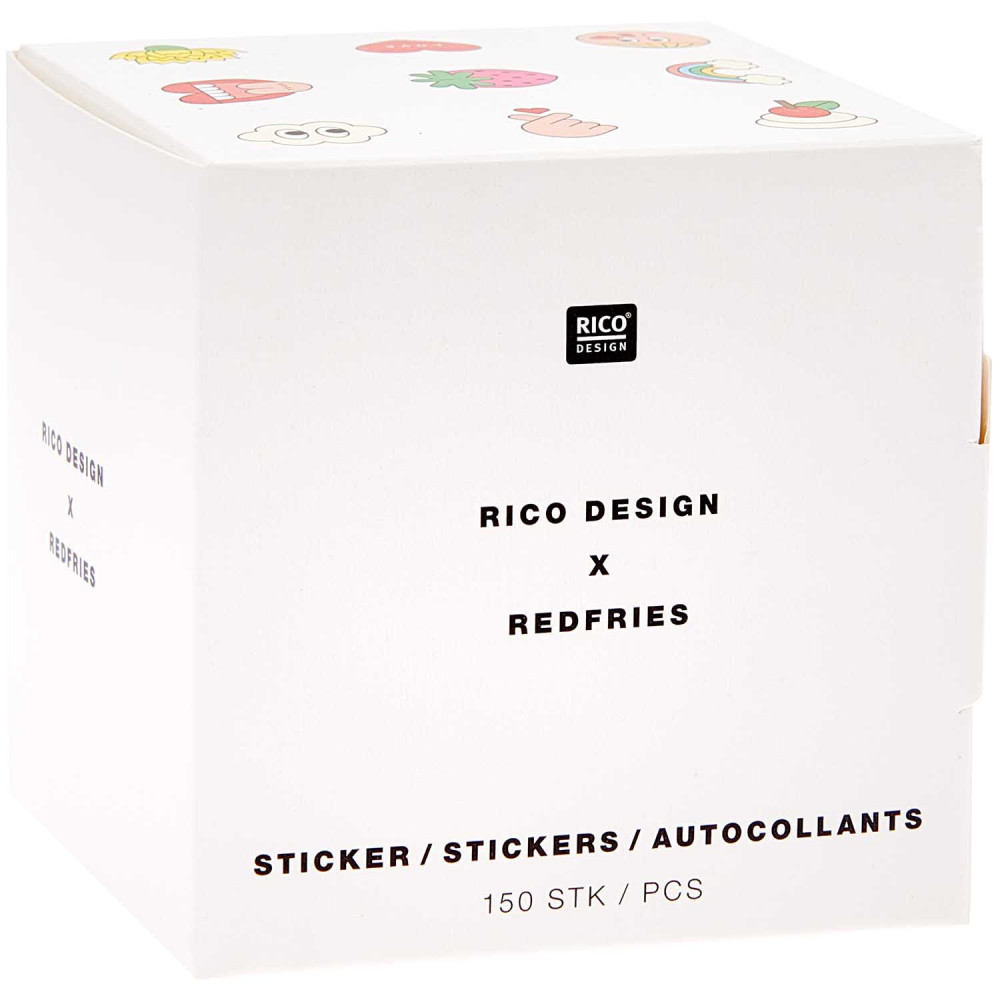 Stickers - Rico Design - Eye Candy, 5 cm, 150 pcs.