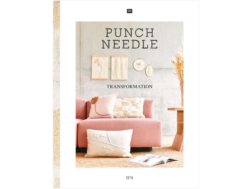 Podręcznik, instrukcja Punch Needle No. 4 - Rico Design - Transformation