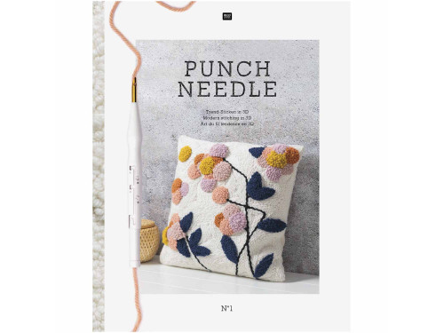 Podręcznik, instrukcja Punch Needle - Rico Design