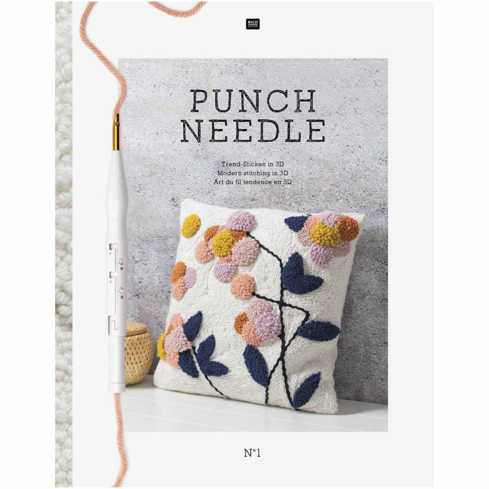 Podręcznik, instrukcja Punch Needle - Rico Design