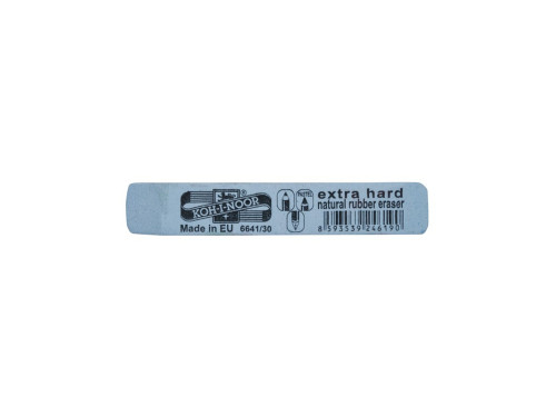 Extra hard natural rubber eraser - Koh-I-Noor - blue
