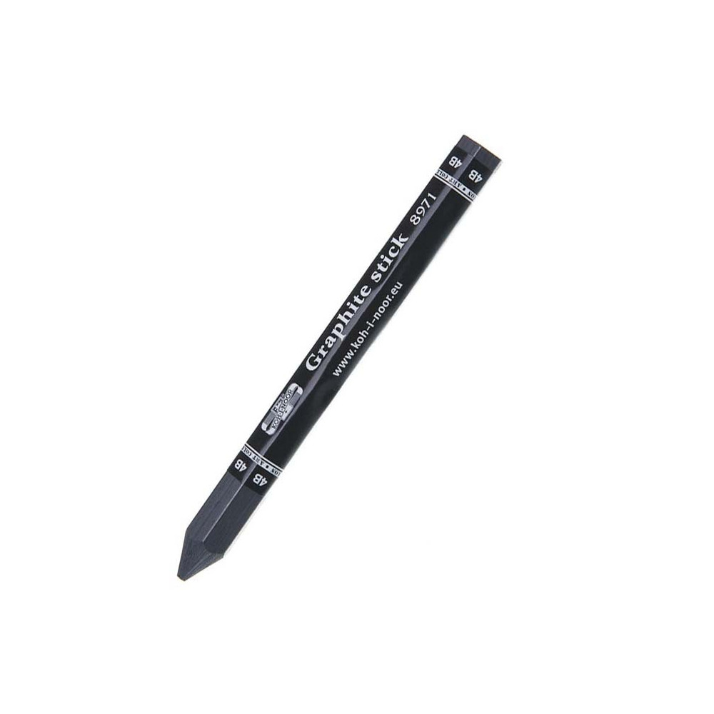 Graphite stick pencil 8971 - Koh-I-Noor - 4B, 12 cm