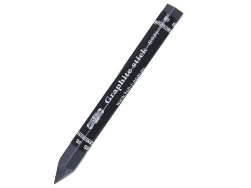 Graphite stick pencil 8971 - Koh-I-Noor - 6B, 12 cm