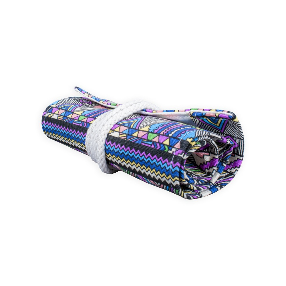 Roll pencil case - Koh-I-Noor - colorful, 24 places
